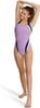 Speedo Womens Swimsuit One Piece Creora Highclo Quantum Splice High Cut SolidFusion Fairy Wren