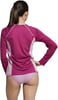 Speedo Womens Uv Swim Shirt Long Sleeve RashguardRaspberry Radiance