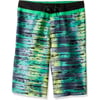 Speedo Boys Swim Trunk Knee Length Boardshort EBoard PrintedSplash Algae Green