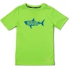 Speedo Boys Uv Swim Shirt Short Sleeve Tee GraphicGreen Gecko