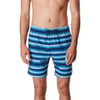 Speedo Mens Swim Trunk Mid Length Redondo StripePipeline Moonlit Ocean