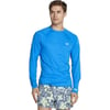 Speedo Mens Uv Swim Shirt Easy Long Sleeve Regular FitBlue Lemonade