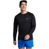 Speedo Mens Uv Swim Shirt Long Sleeve Loose Fit Easy TeeSpeedo Black