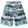 Speedo Boys Swim Trunk Knee Length Boardshort EBoard PrintedFloral Anthracite