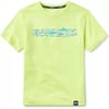 Speedo Boys Uv Swim Shirt Short Sleeve Tee GraphicSharp Green