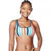 Speedo Womens Swimsuit TopClean Stripe Multi