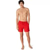 imageSpeedo Mens Swim Trunk Mid Length Redondo Solid2023 High Risk Red