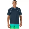 imageSpeedo Mens UV Swim Shirt Short Sleeve Loose Fit Easy TeeNew Navy