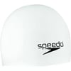 imageSpeedo UnisexAdult Swim Cap Silicone ElastomericWhite