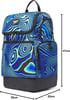 imageSpeedo Unisex Large Teamster 20 Backpack 35Liter  Speedo BlackTrue Cobalt Neon Depths