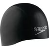 imageSpeedo UnisexAdult Swim Cap Silicone Aqua VSpeedo Black