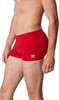 imageSpeedo Mens Swimsuit Square Leg Endurance SolidHigh Risk Red