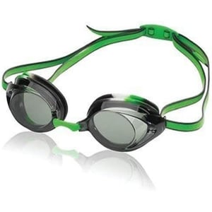 Speedo UnisexChild Swim Goggles Vanquisher 20 JuniorBlackGreen