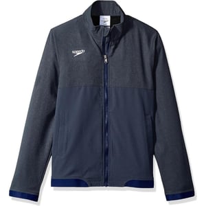 Speedo Unisexchild Jacket Full Zip Tech Team Warm Up YouthNavy