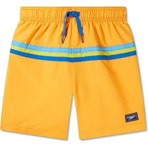 Speedo Boys Swim Trunk Mid Length Redondo PrintedHorizontal Mandarin Peel