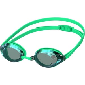 Speedo UnisexAdult Swim Goggles Mirrored Vanquisher 20Tlat Kelly GreenSteelEmeraldmirror