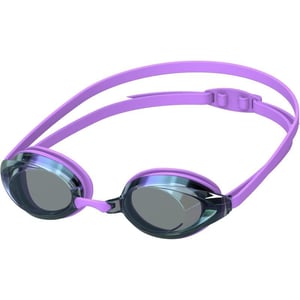 Speedo UnisexAdult Swim Goggles Mirrored Vanquisher 20Tlat PurpleSteelIrismirror