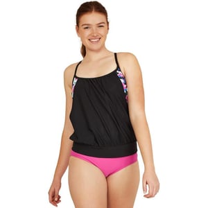 Speedo Womens Swimsuit Top Tankini BlousonAnthracite