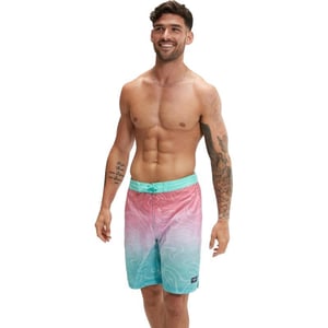 Mens Swim Trunk Knee Length Boardshort Bondi Printed20 Grand Coast