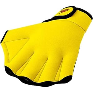 Speedo Aqua Fit Swim Training GlovesUV Yellow