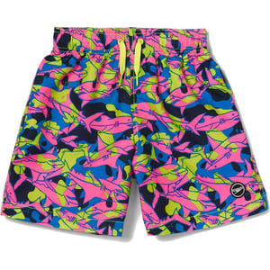 Speedo Boys Swim Trunk Mid Length Redondo PrintedShark Park Sugar Plum