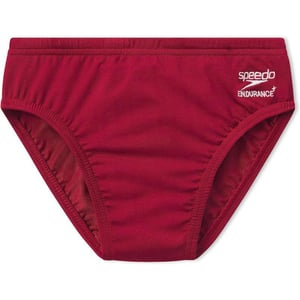 Speedo Boys Swimsuit Brief Endurance Solid YouthTeam Maroon