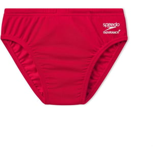 Speedo Boys Swimsuit Brief Endurance Solid YouthTeam Red