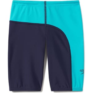 Speedo Boys Swimsuit Jammer Begin to Swim SolidBlock Scuba Blue