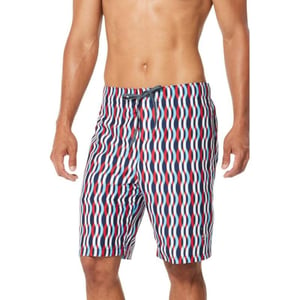 Speedo Boys Thru Way Stripe eBoard 18Rwb Speedo Navy