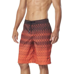 Speedo Boys Thru Way Stripe eBoard 18Sunset Red