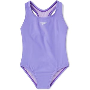 Speedo Girls Swimsuit One Piece Closed Racerback2023 Purple Hebe