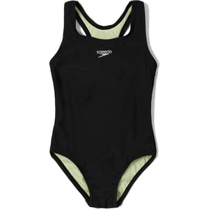 Speedo Girls Swimsuit One Piece Closed RacerbackAnthracite