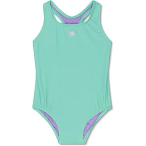 Speedo Girls Swimsuit One Piece Closed RacerbackArctic Glass