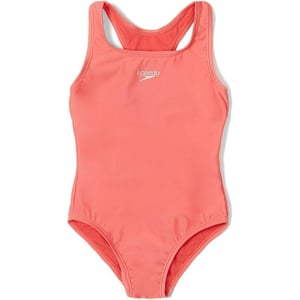 Speedo Girls Swimsuit One Piece Closed RacerbackCoral Paradise