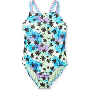 Speedo Girls Swimsuit One Piece Thin StrapsBlue Atoll