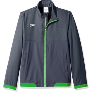 Speedo Kids Jacket Full Zip Tech Team Warm Up YouthSpeedo Green