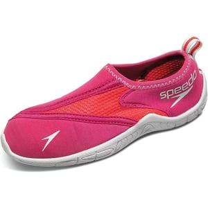 Speedo Kids Surfwalker Pro 20 Water Shoes Little KidBig KidBig Kid 812 Years PinkWhite