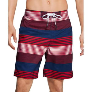 Speedo Mens 9 Beach Wear Swim Trunks Red LSpeedo Mens 9 Beach Wear Swim Trunks Red L