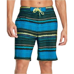 Speedo Mens 9 Beach Wear Swim TrunksBlue