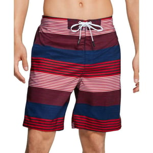 Speedo Mens 9 Beach Wear Swim TrunksRed