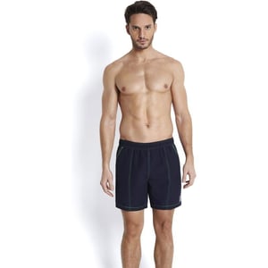 Speedo Mens Checked Swim ShortsNavy