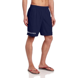 Speedo Mens Guard Swimsuit Trunk Volley19 Speedo Navy