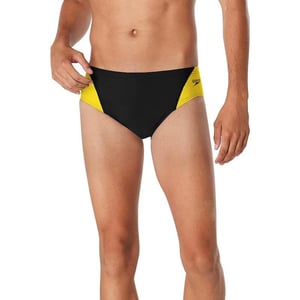 Speedo Mens Standard Swimsuit Brief Eco Prolt Solid AdultSplice Team Gold