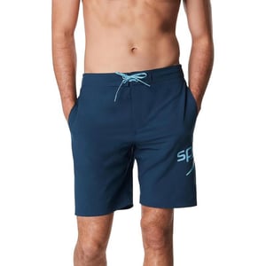 Speedo Mens Swim Trunk Knee Length Boardshort Bondi Printed20 Boom Moonlit Ocean