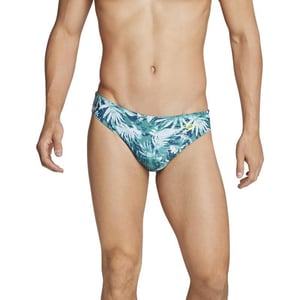 Speedo Mens Swimsuit Brief Creora Highclo PrintedGreen