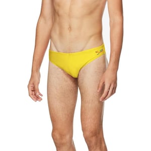 Speedo Mens Swimsuit Brief PowerFlex Eco SolarBlazing Yellow