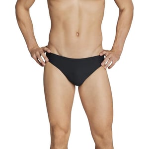 Speedo Mens Swimsuit Brief PowerFlex Eco SolarLogo Speedo Black