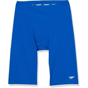 Speedo Mens Swimsuit Jammer Power Plus PrimeVoyage Blue