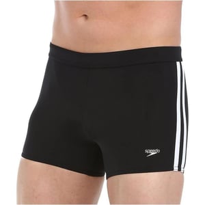 Speedo Mens Swimsuit Square Leg SpliceSpeedo Black