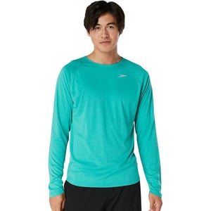 Speedo Mens Uv Swim Shirt Long Sleeve Fitness RashguardNavigate